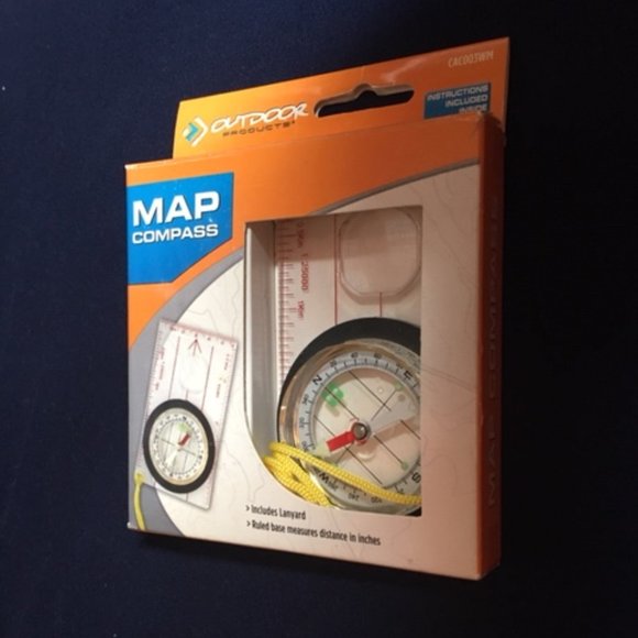 Map Compass with Lanyard by Outdoor Products - Picture 5 of 6